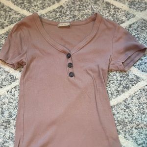 Small pink active USA top. Made in Vietnam.